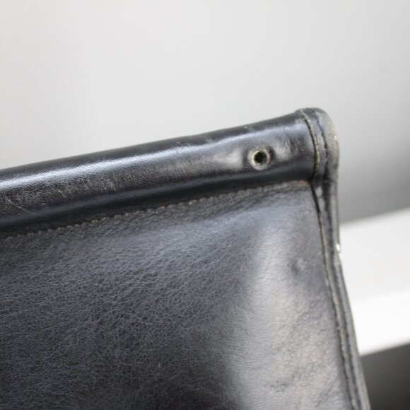 Coach Leatherware VTG Black Turn Lock Beekman Computer Bag Briefcase USA 5266 - Picture 5 of 8